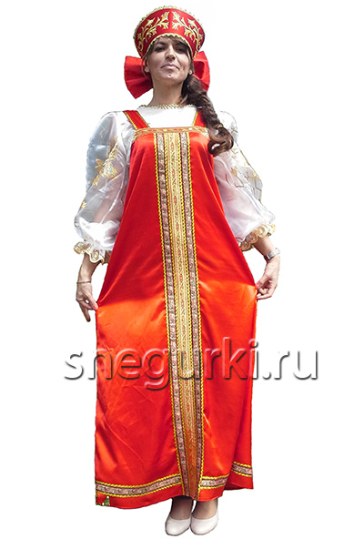 Костюм русский народный (русский сарафан)