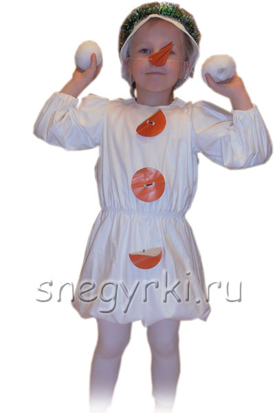 Костюм снеговика