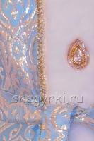 Костюм Снегурочки золотистый (№22)